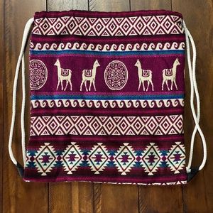 Columbian Llama Festival Bag